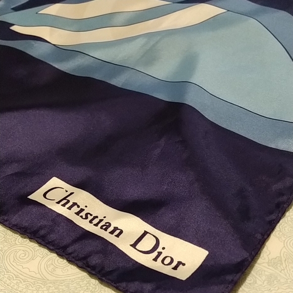 Original Christian Dior scarf geometric modern - Picture 3 of 15